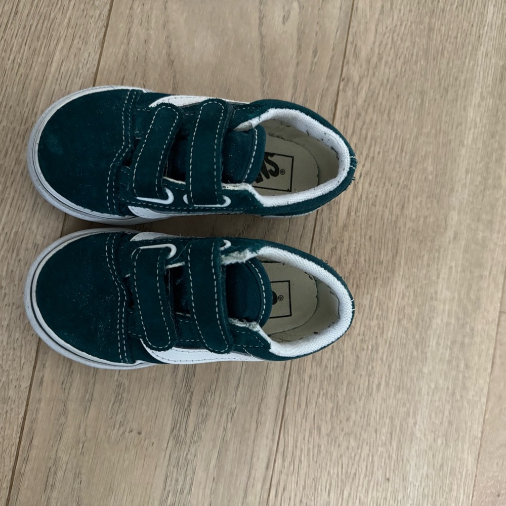Vans Kids Green Shoes